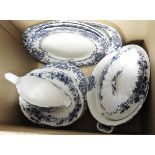 BOX BLUE & WHITE CHINA