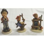 3 HUMMELL FIGURES