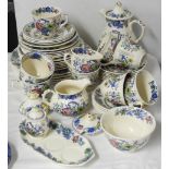 46 PIECES MASONS REGENCY CHINA WARE