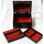 LEATHER JEWELLERY CASE