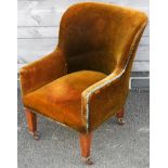 CHILDS VICTORIAN UPHOLSTERED ARMCHAIR