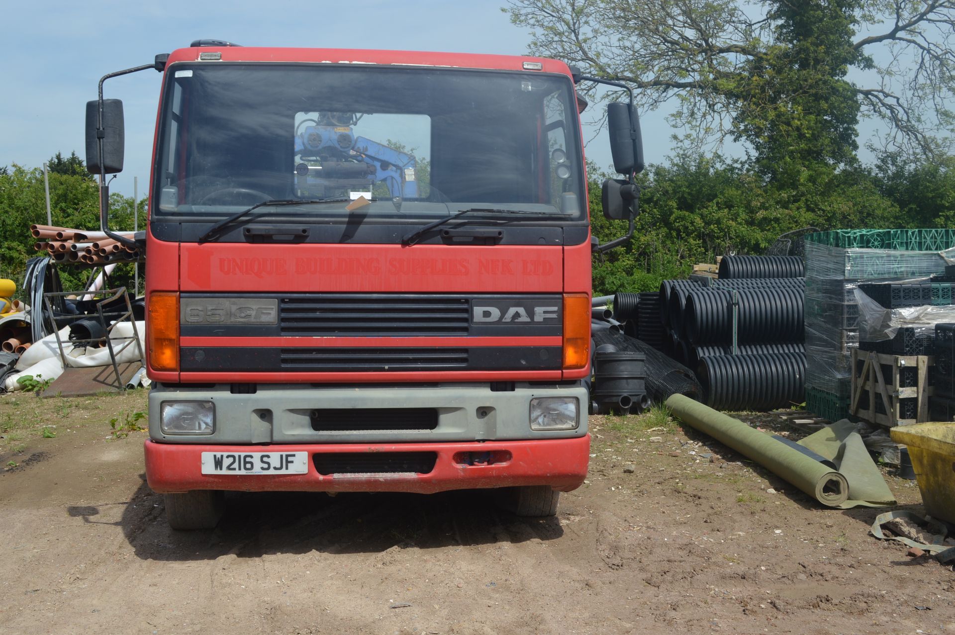 DAF CF65.240 Rigid Dropside with Altas AK3500 A14 - Image 2 of 10