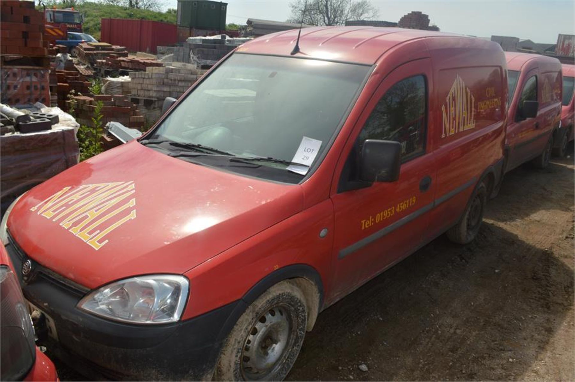 Vauxhall Combo 1700 DI. Car Derived Van Registrati