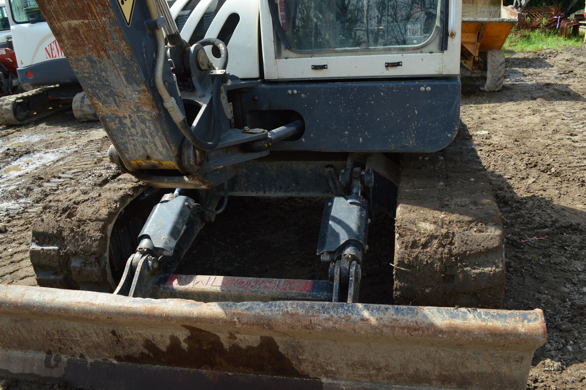 Terex 7.5t Rubber Tracked Excavator with Blade, Qu - Image 22 of 32