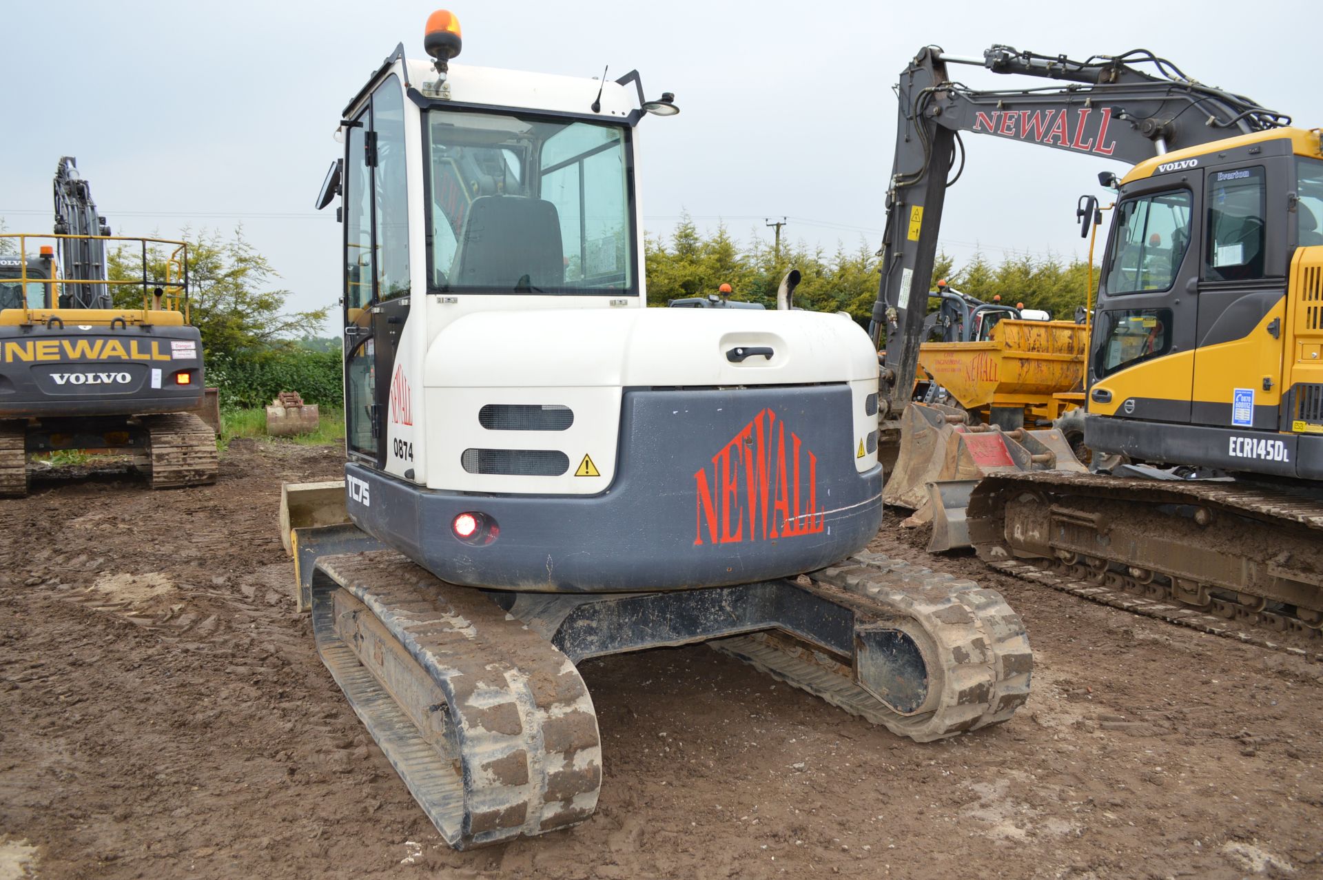 Terex 7.5t Excavator. Model No: TC75 - Image 8 of 30