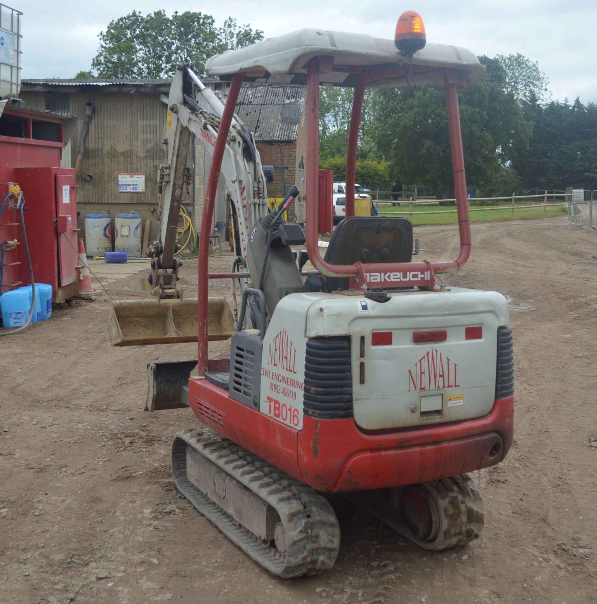 Takeuchi 1.5t Excavator - Image 5 of 19