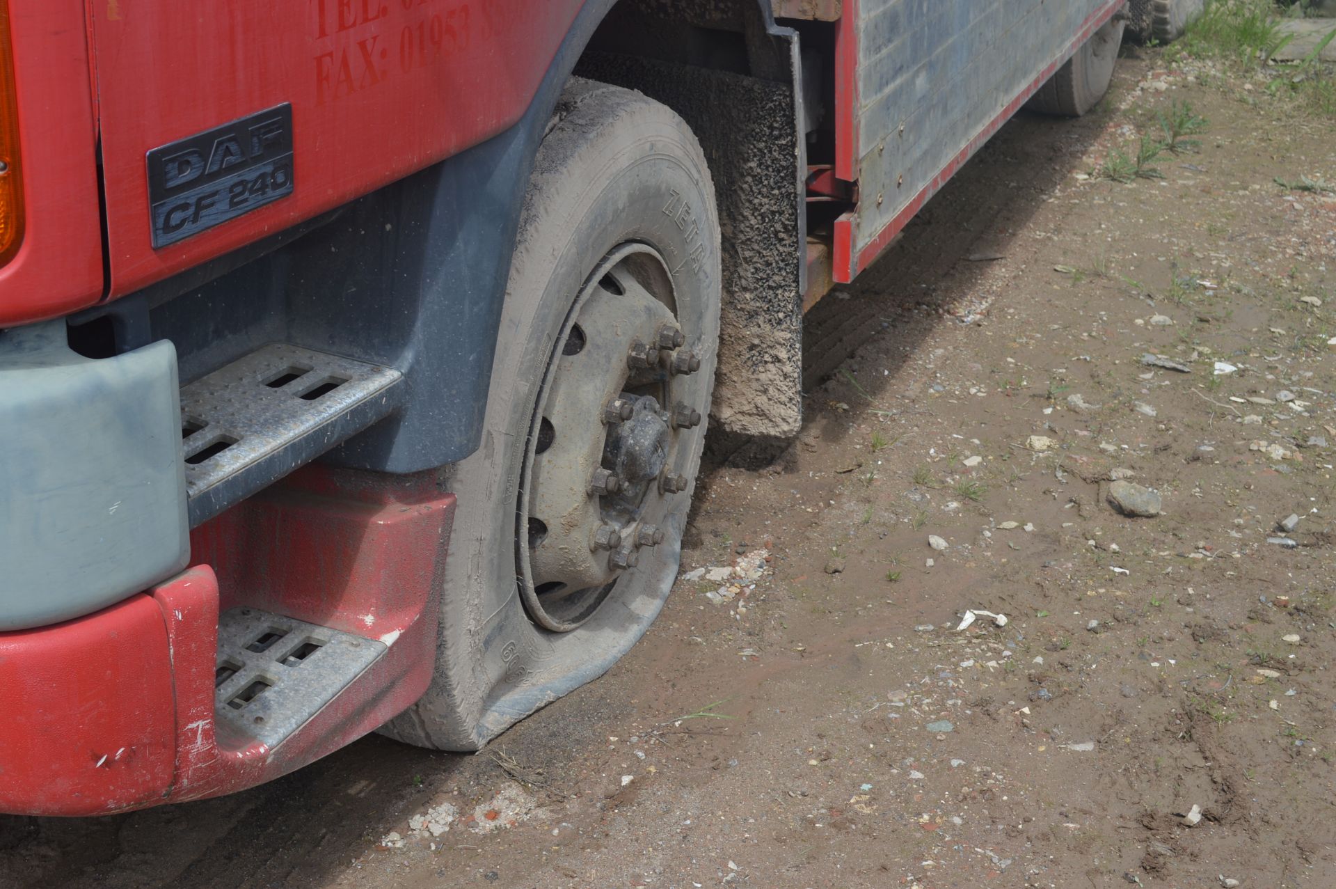 DAF CF65.240 Rigid Dropside with Altas AK3500 A14 - Image 8 of 10