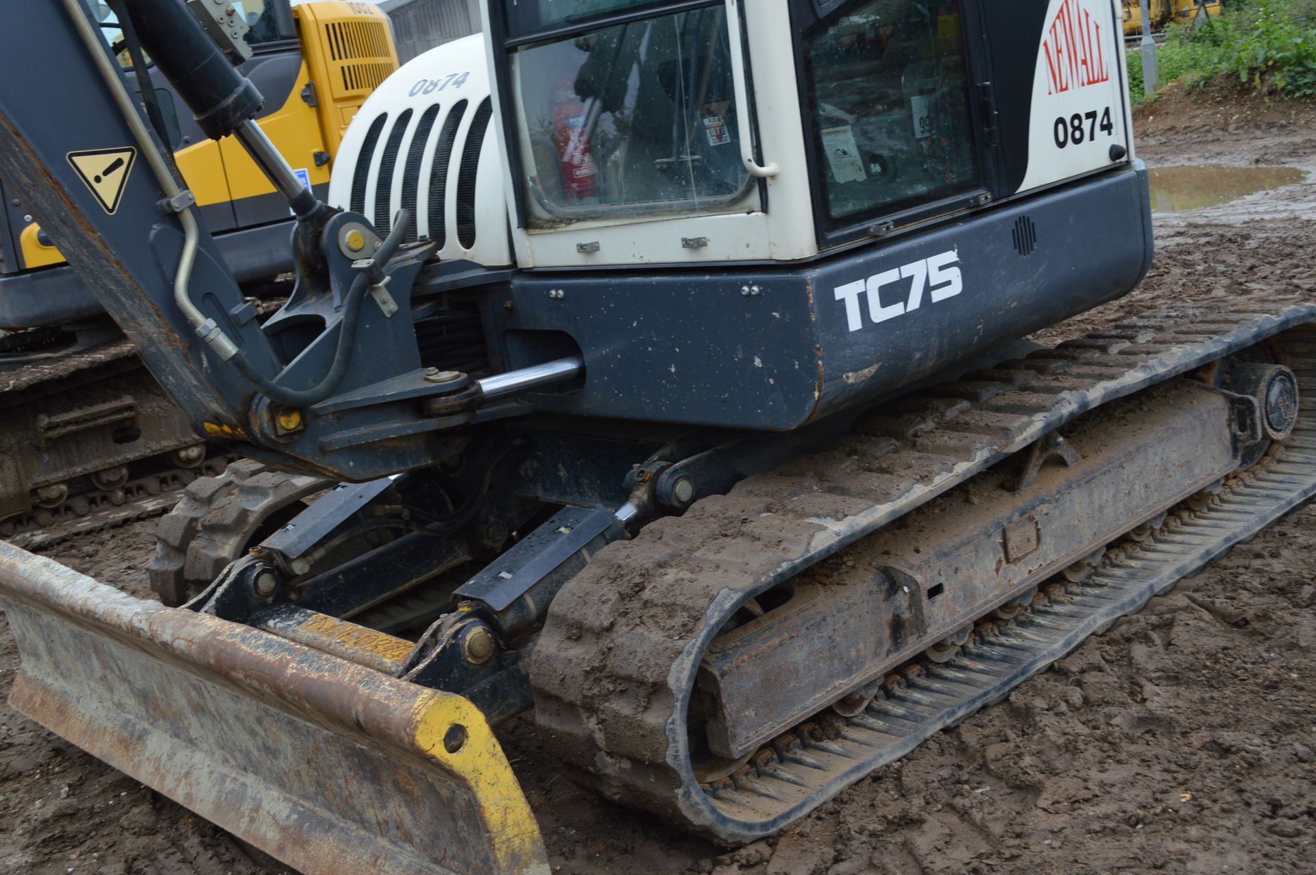 Terex 7.5t Excavator. Model No: TC75 - Image 20 of 30