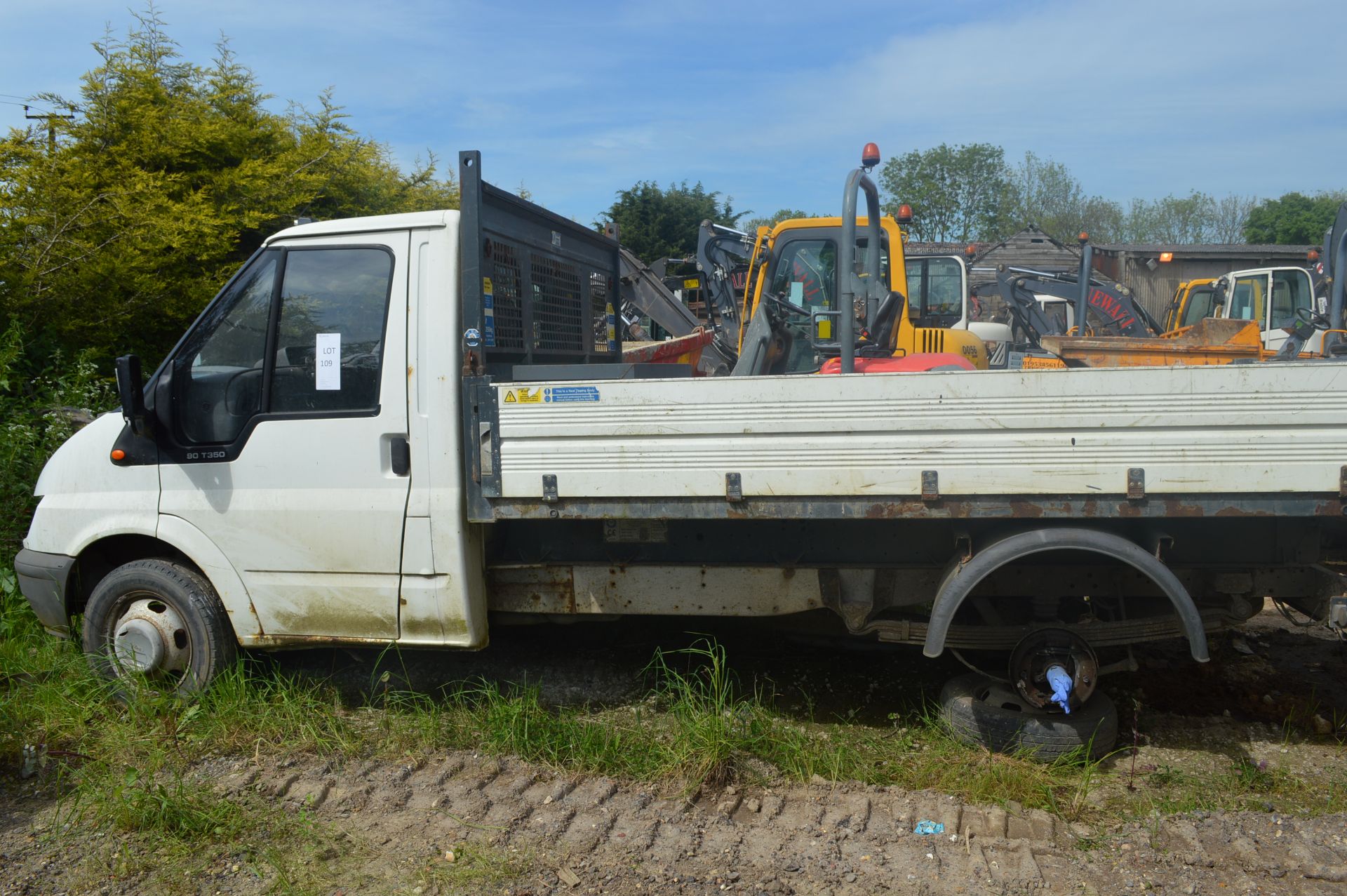 Ford Transit 350 MWB TD Tipper - Image 4 of 4