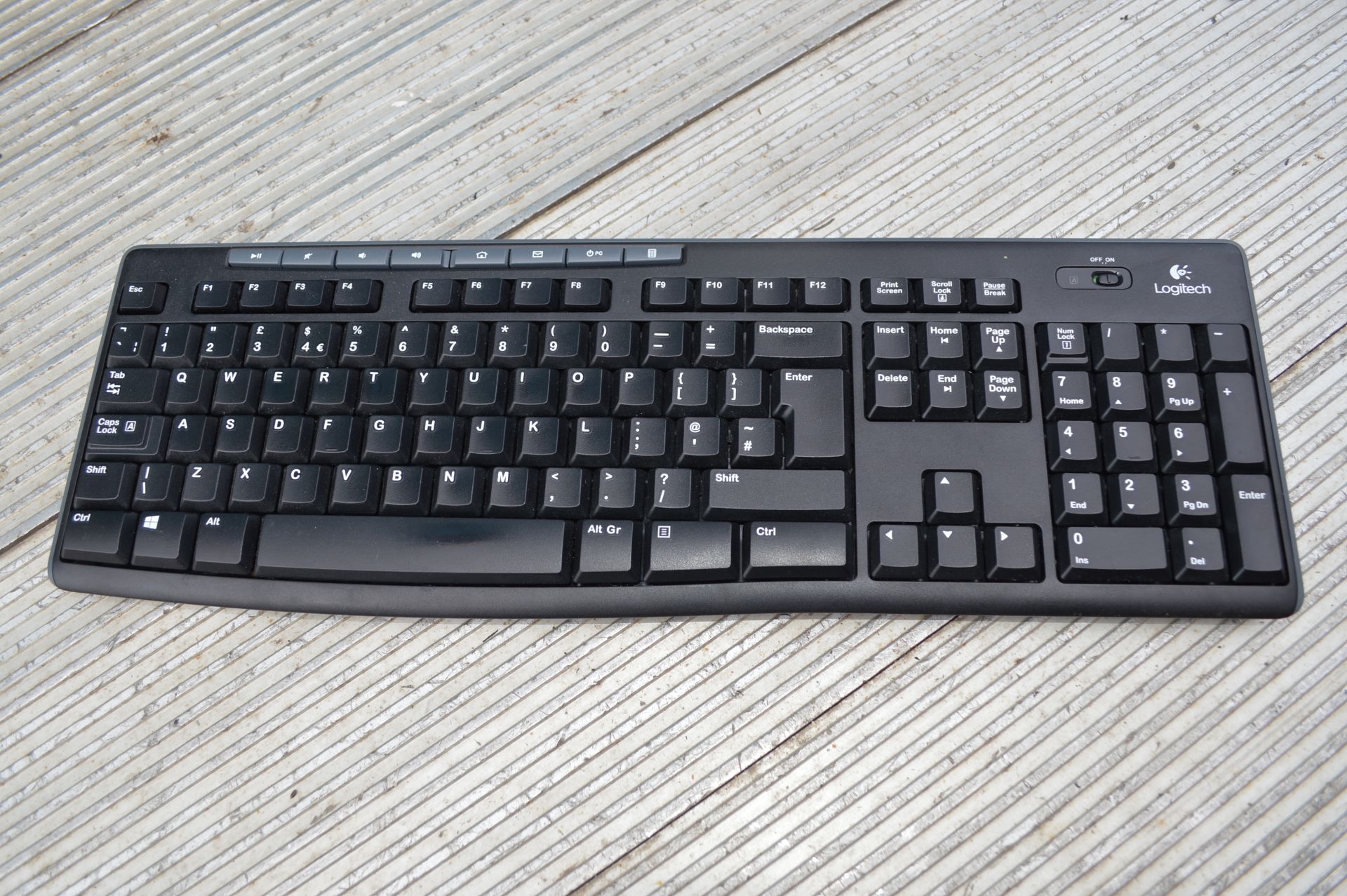 Logitech K270 Wireless Keyboard (please note: this item is located in Birmingham, Collection by - Image 2 of 3