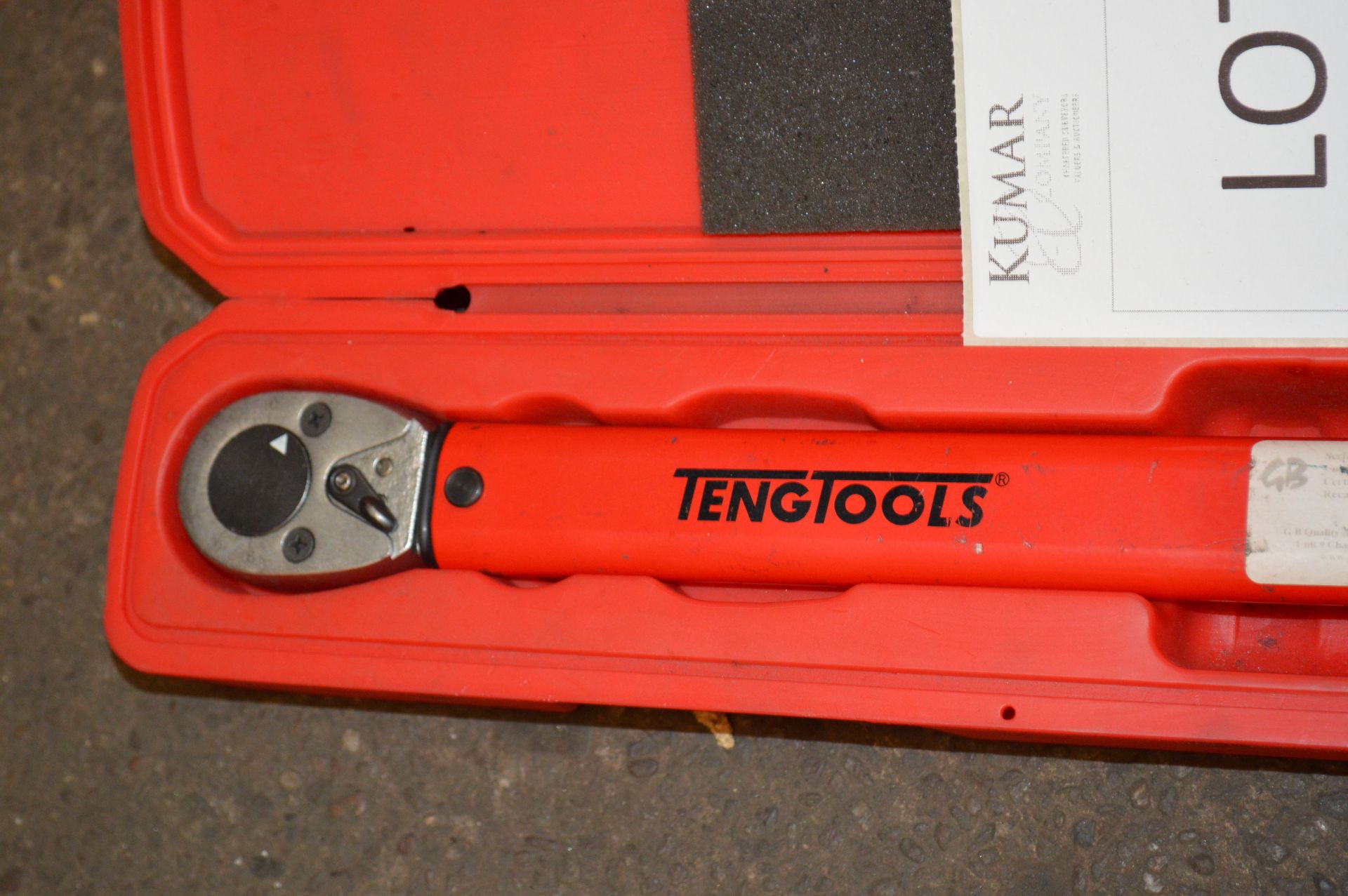 Tengtool Torque Wrench Model No: 1292AG E4 with Case - Image 2 of 7