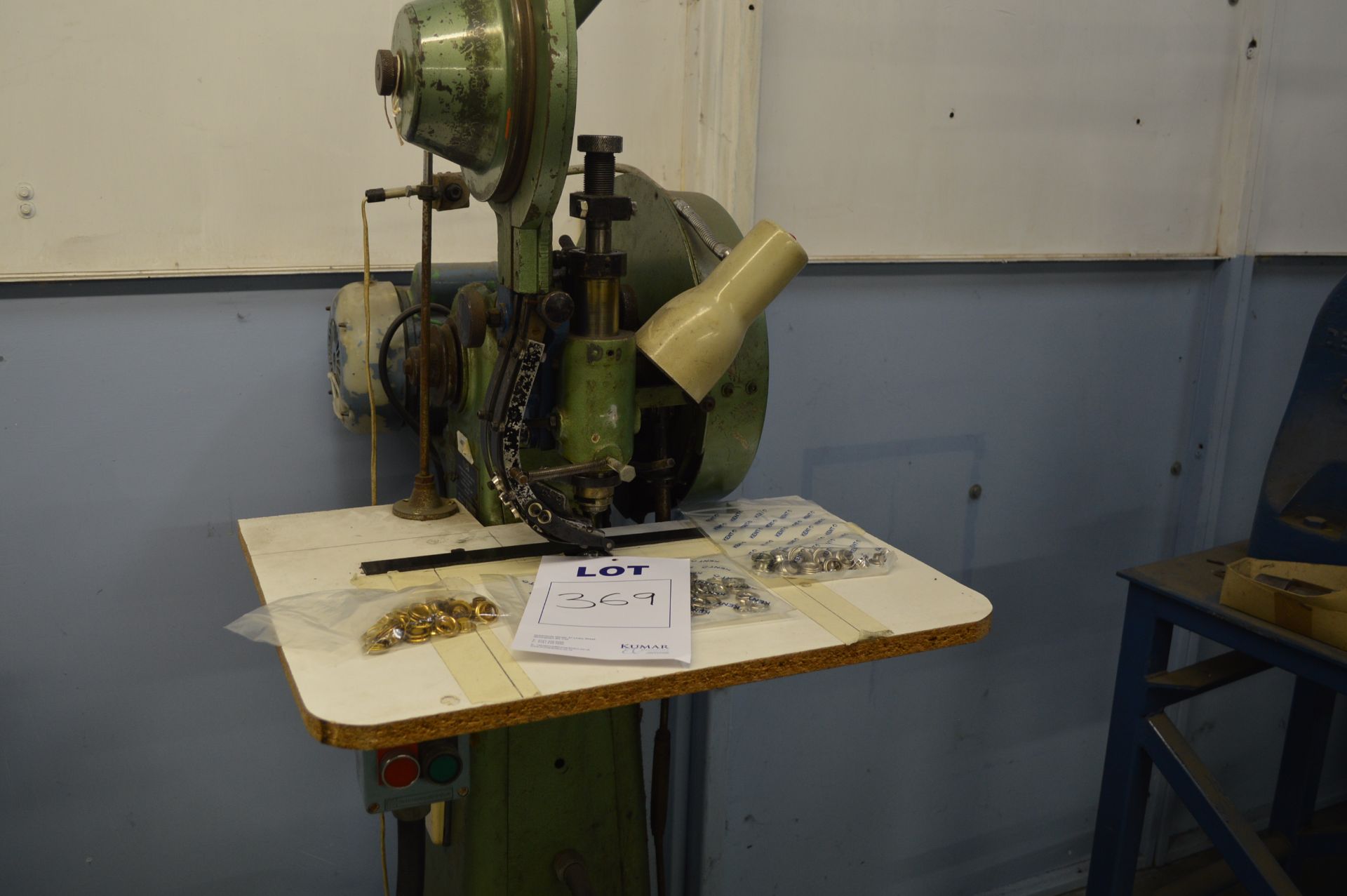 Clifford Whatmough Automated Ring/Eyelet Machine Press