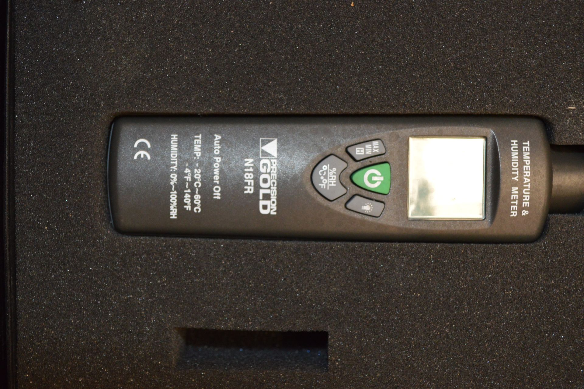 Gold Precision Temperature & Humidity Meter Model No: N18FR - Image 6 of 6