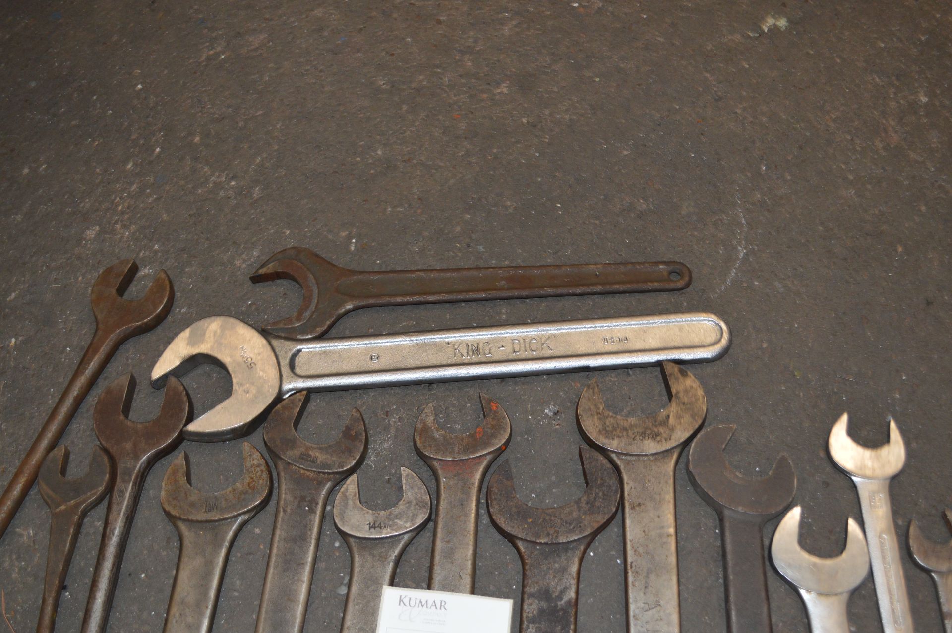 Quantity of open Ended Spanners (approx 18) - Image 4 of 6