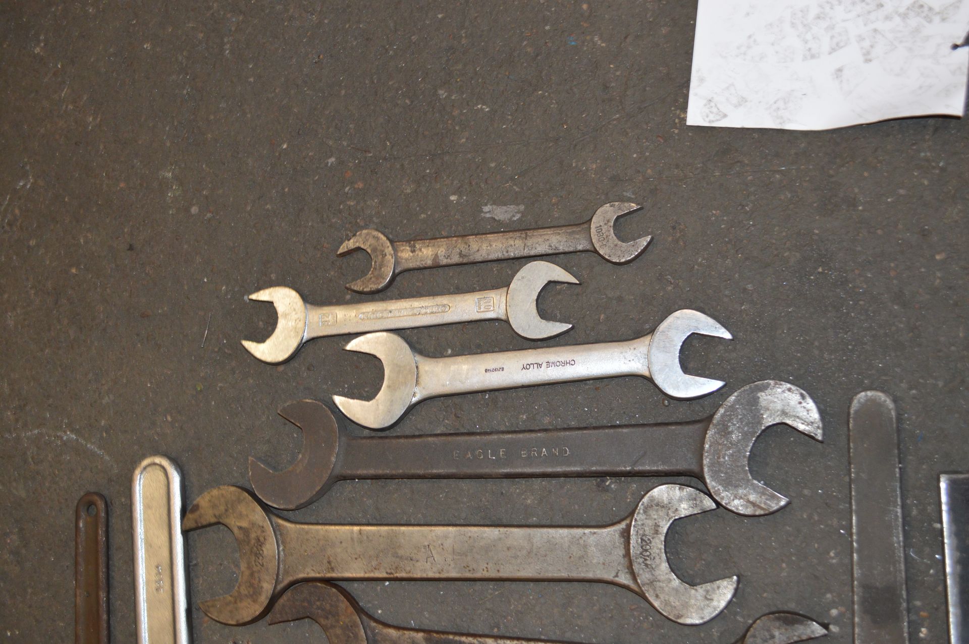 Quantity of open Ended Spanners (approx 18) - Image 5 of 6