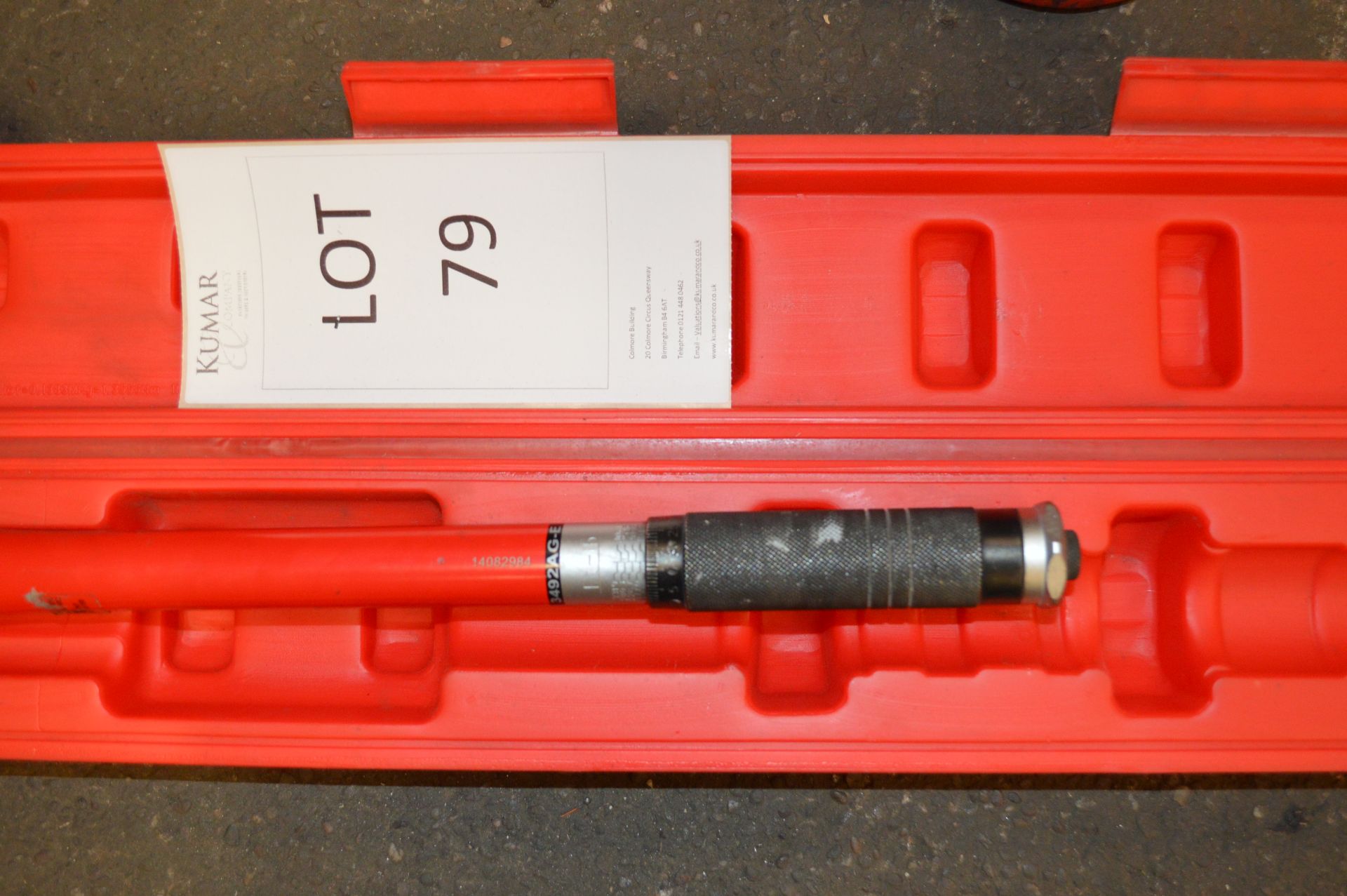 Tengtool Torgue Wrench Model No: 3492AG E With Case - Image 6 of 10