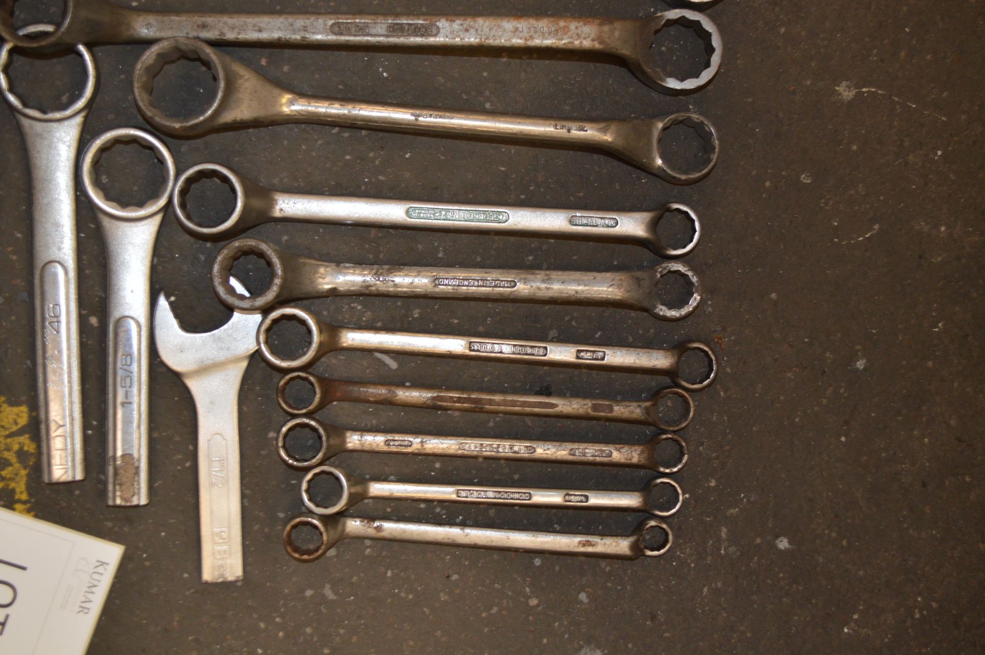 Quantity of Ring Spanners & Machine Tools (approx 28) - Image 6 of 7