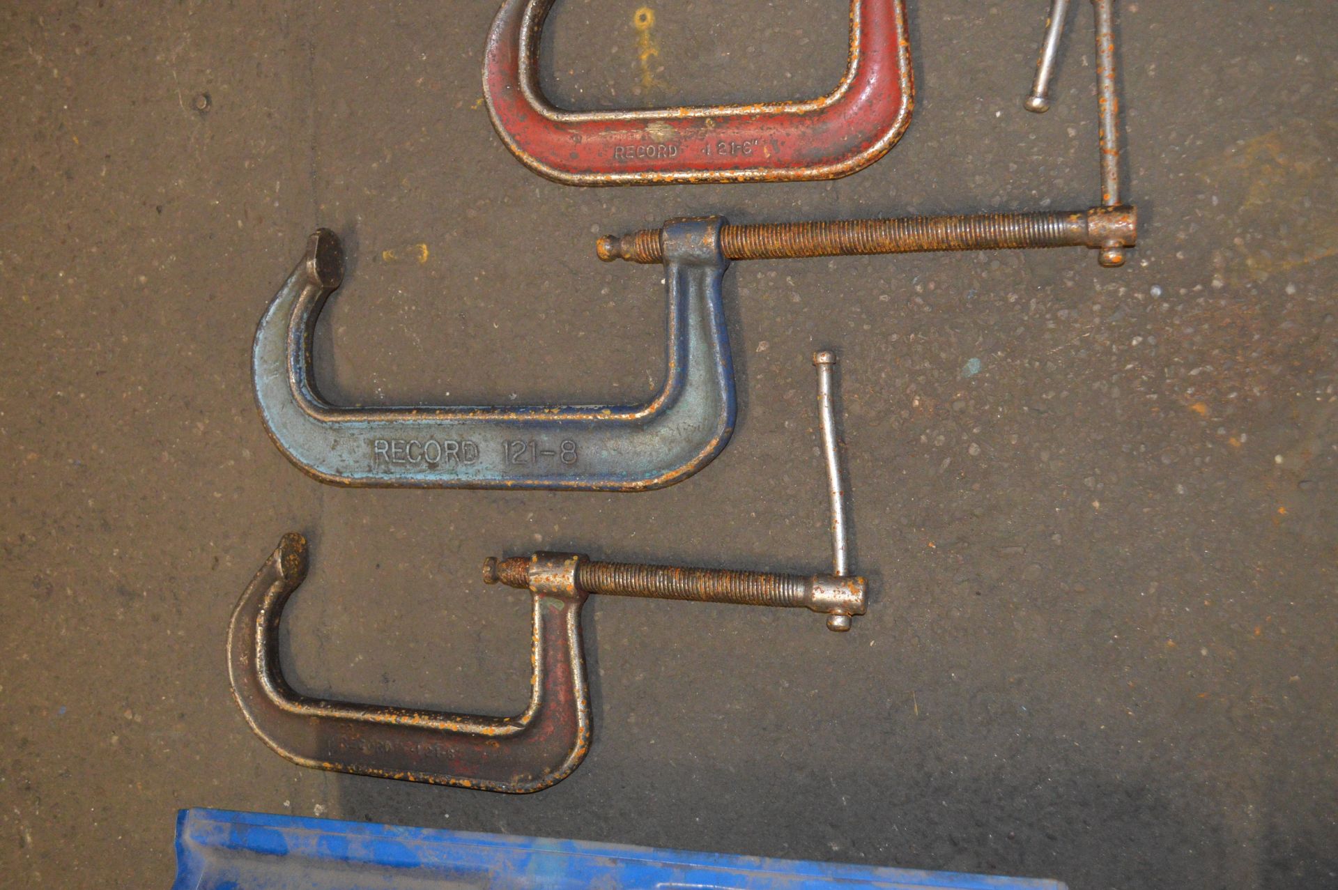 Tool Box & Contents to include Selection Bearing Puller Set & G Clamps - Image 12 of 13