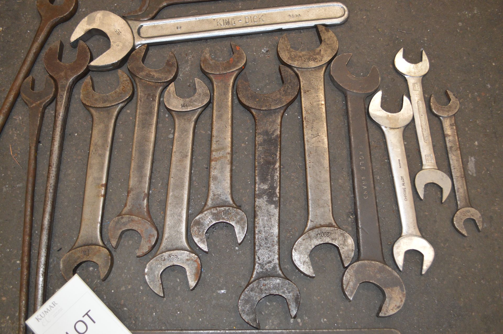 Quantity of open Ended Spanners (approx 18) - Image 6 of 6