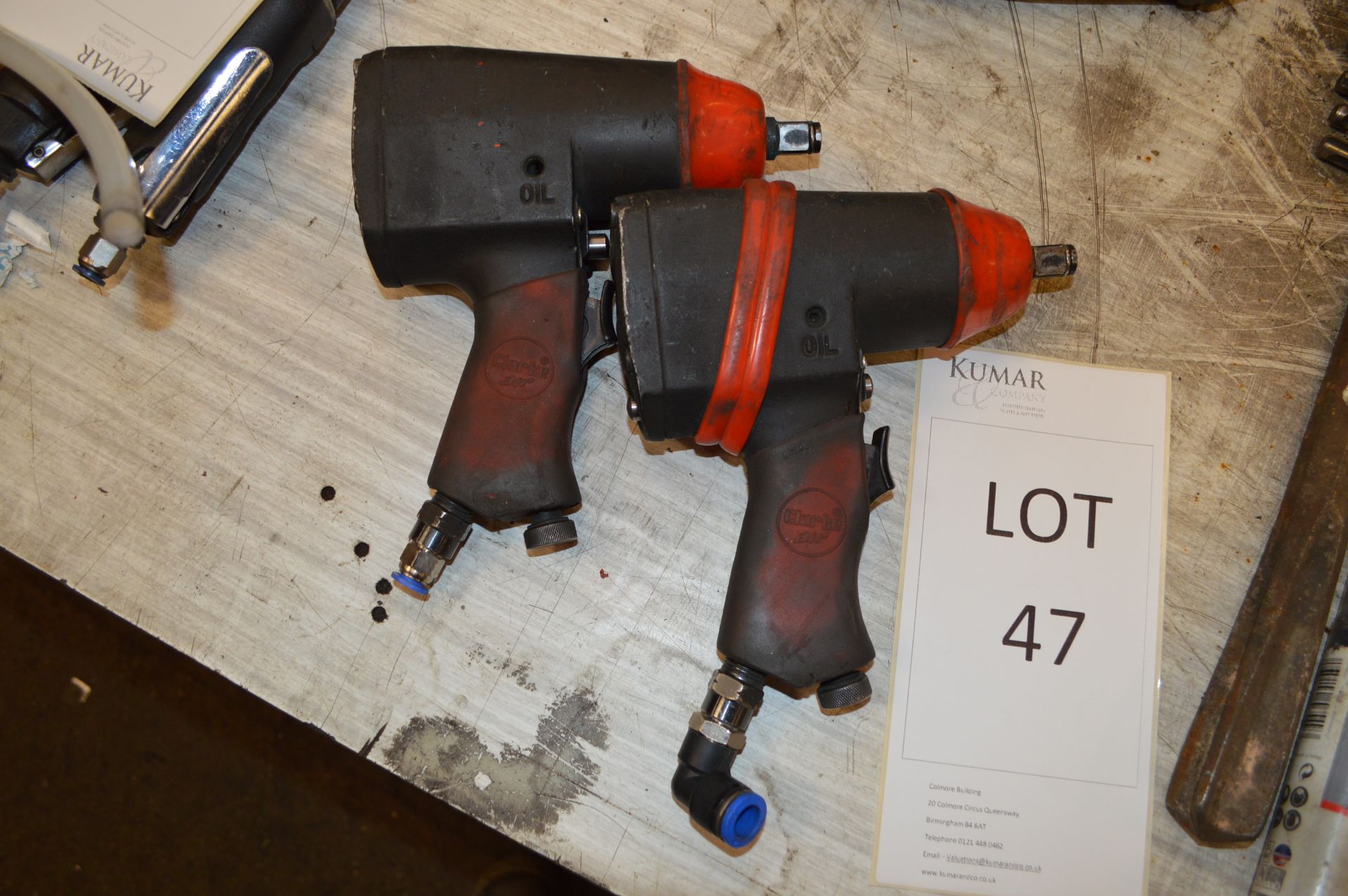 Clarke Air 1/2" Impact Wrench 2: 90PSI 700 RPM - Image 2 of 3