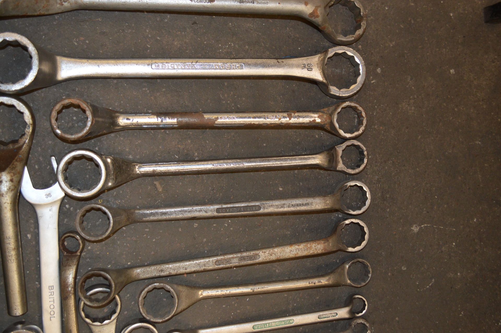 Quantity of Ring Spanners & Machine Tools (approx 28) - Image 5 of 7