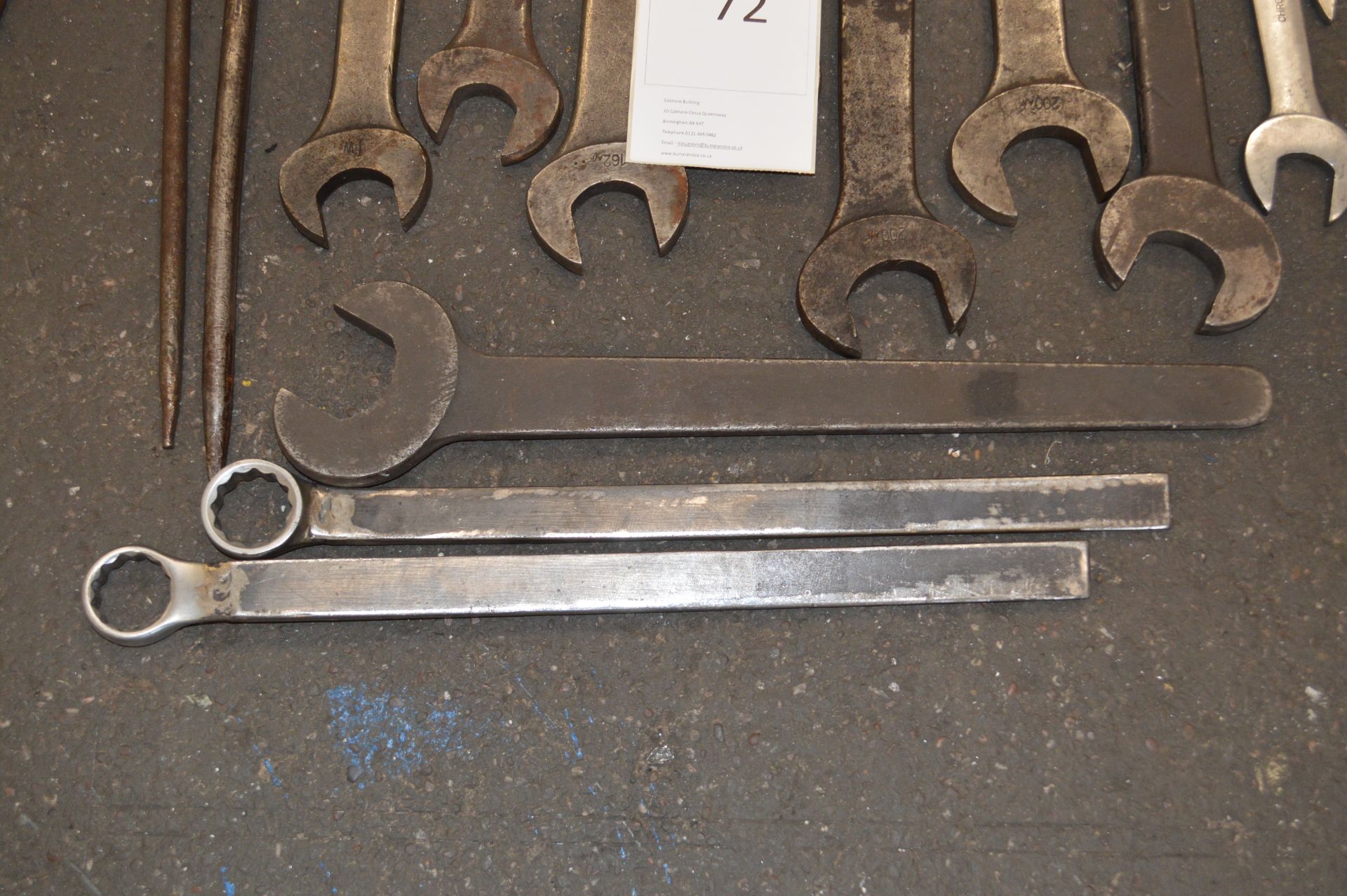 Quantity of open Ended Spanners (approx 18) - Image 2 of 6