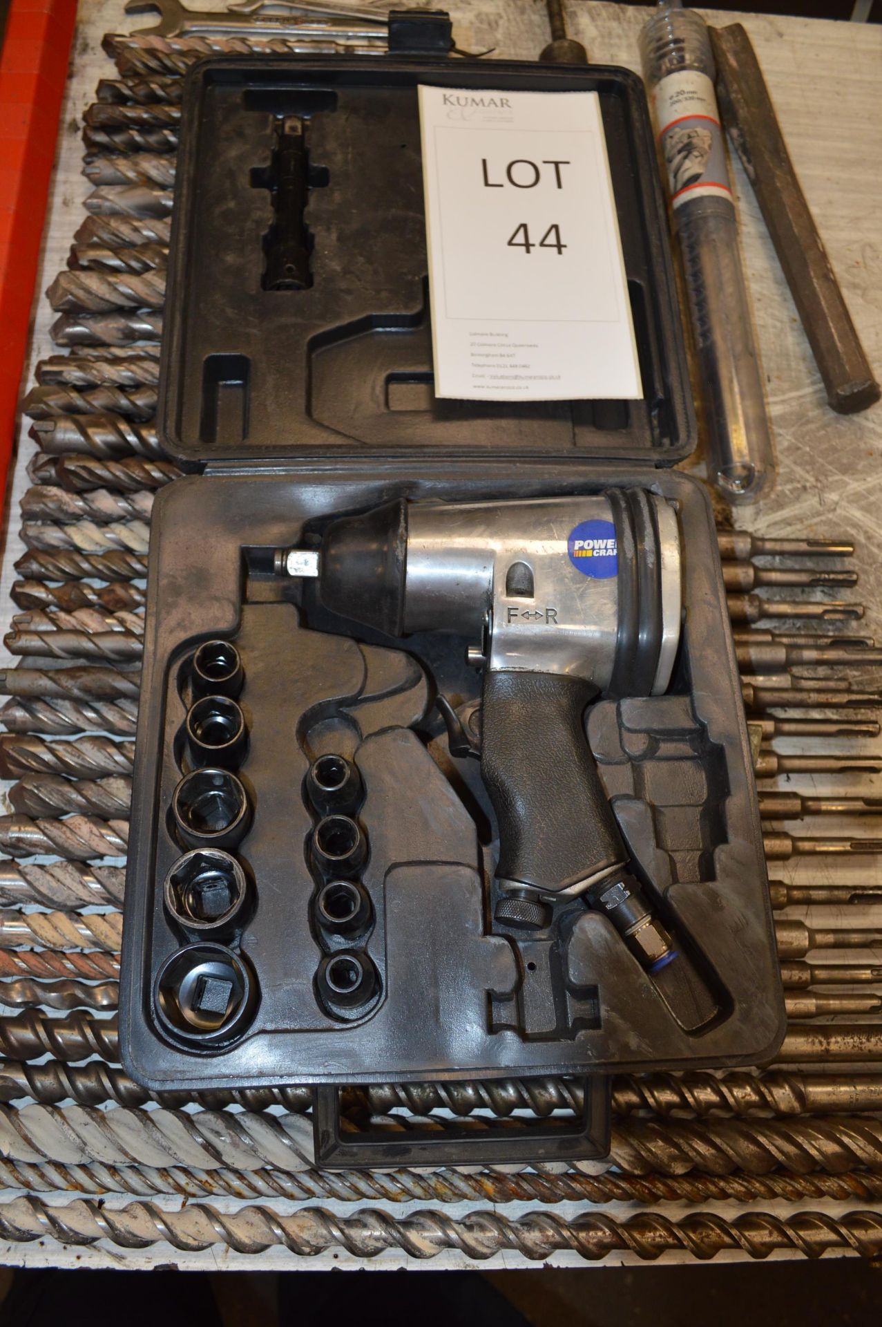 Powercraft Impact Wrench V2 Drive with Sockets & Case - Image 3 of 6