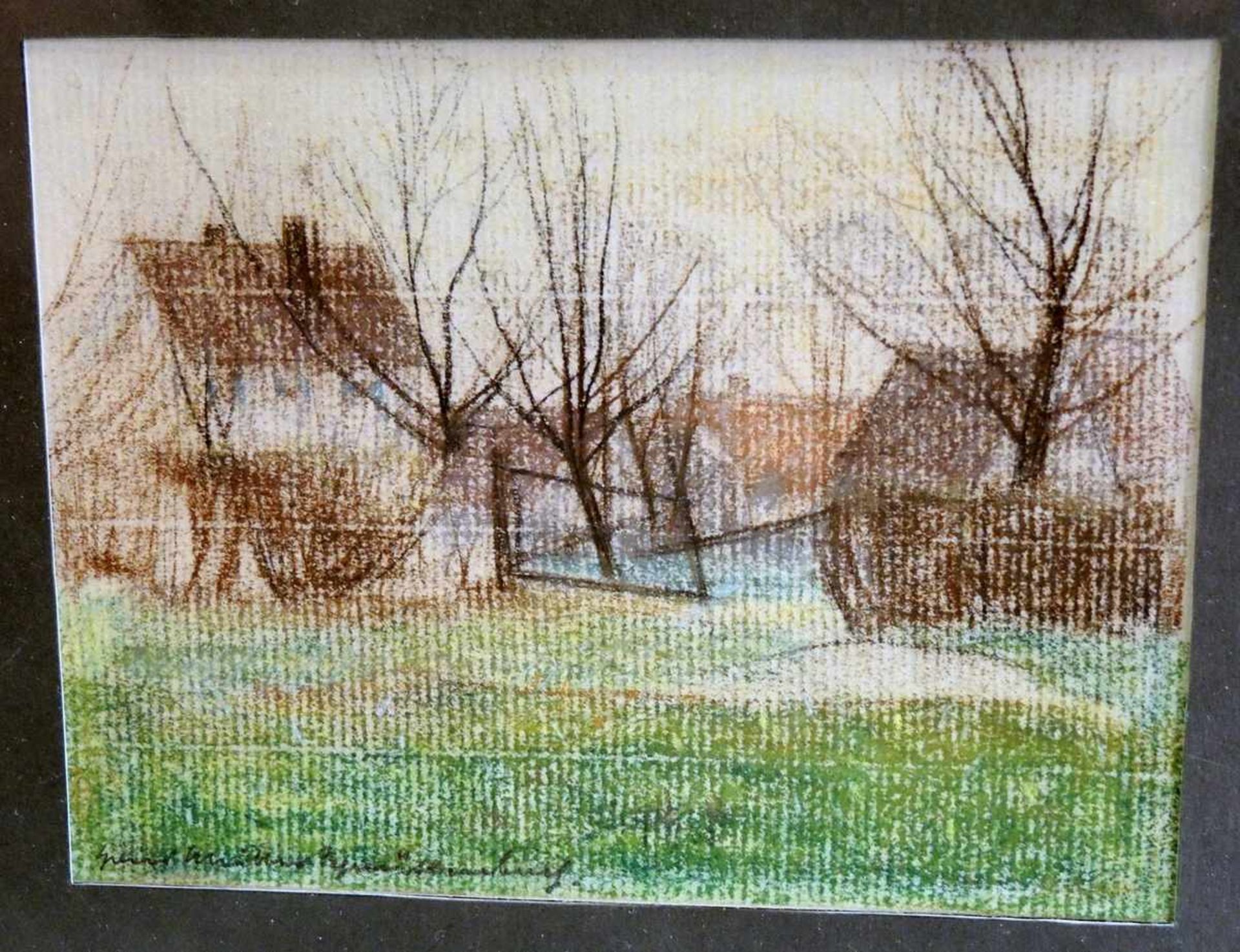 Hans Müller Schnuttenbach, 1889 München - 1973 Rosenheim Winterliche Landschaftsansicht.