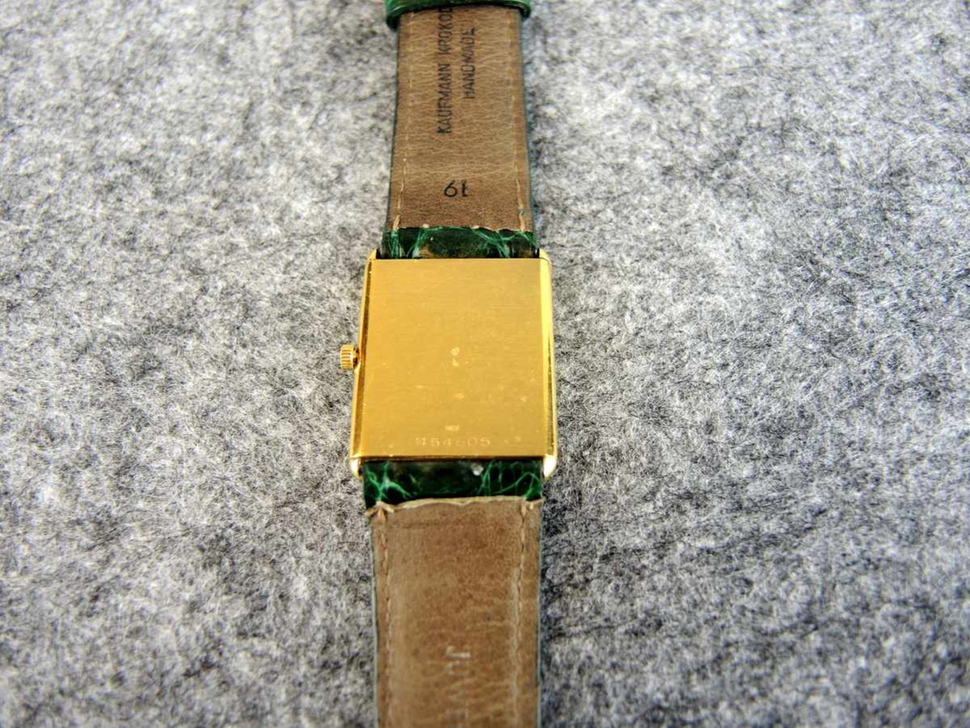 Vacheron & Constantin Armbanduhr 18 K. Gelbgold, mit Handaufzug. Gangbar, lediglich zwischen den - Bild 2 aus 2