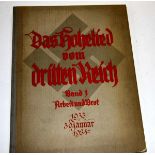 Das Hohelied vom dritten Reich, Bd.1 Arbeit und Brot, Januar 1933-1934 Text von Wilfrid Bade,