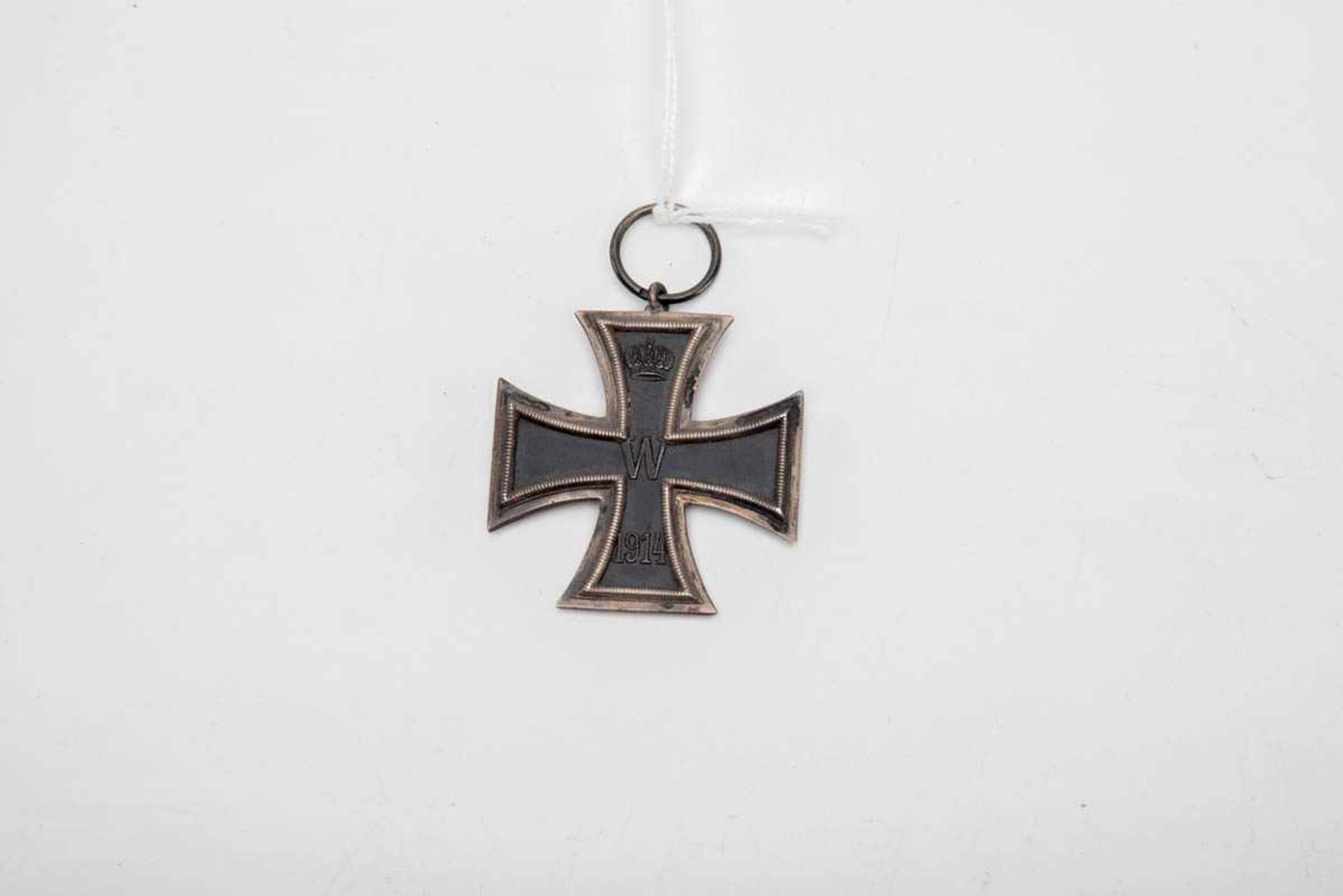 Eisernes Kreuz II, Wilhelminisch Email leicht besch.
