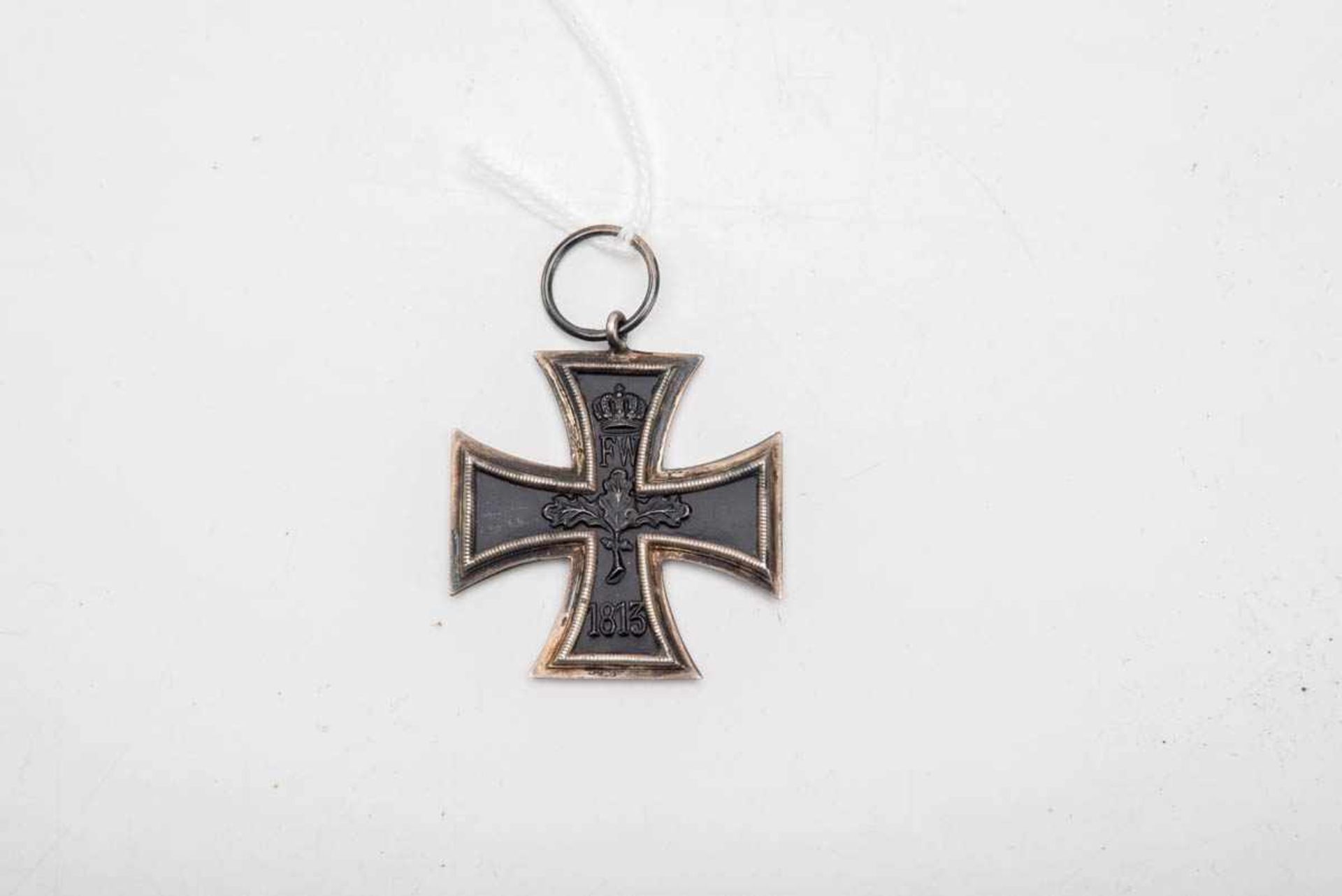 Eisernes Kreuz II, Wilhelminisch Email leicht besch. - Bild 2 aus 2