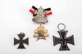 3.-Reich Mutterkreuz in Silber (ungetragen) in der original Tüte.