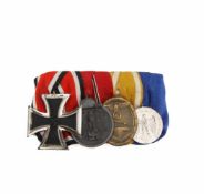 Ordenspange EK II, Winterschlacht im Osten Arbeitsdienstmedaille, Dienst in der Wehrmacht.