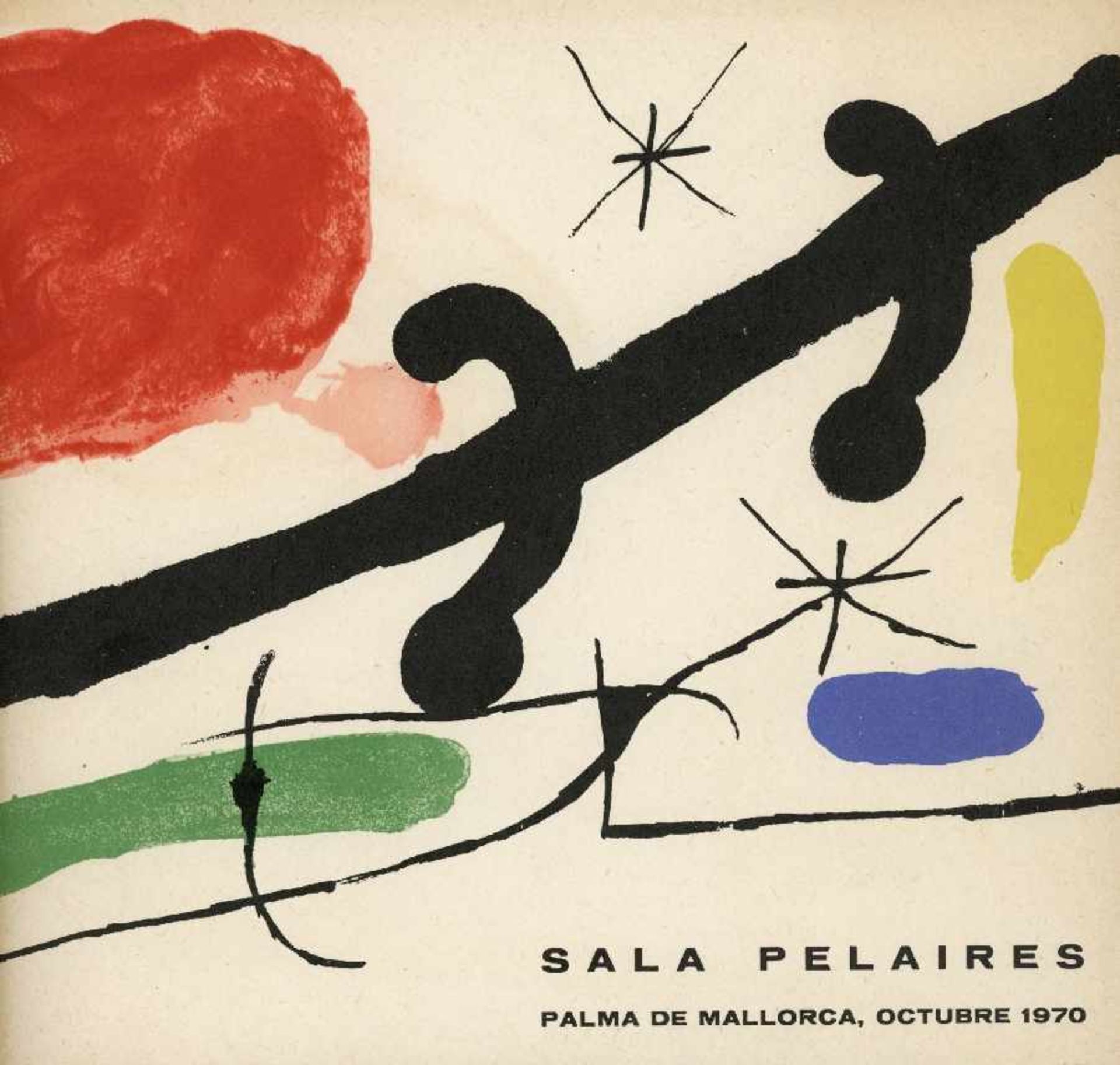 Calder, Tapies, Miro Drei Kataloge der Galerie Sala Pelaires/Palma de Mallorca Calder 1972, Tapies - Bild 8 aus 8