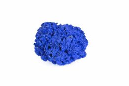 Yves Klein 1928 - 1962 Monochromer blauer Schwamm Schwamm mit blauem Pigment, 1961; B 6,3 cm, H 4,