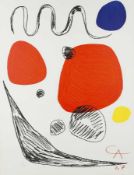 Alexander Calder 1898 Philadelphia - 1976 New York Red, blue and yellow spheres Farblithografie