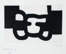 Eduardo Chillida 1924 San Sebastian Antzo V - Proportion Radierung mit Aquatinta auf Papier, 1985; H