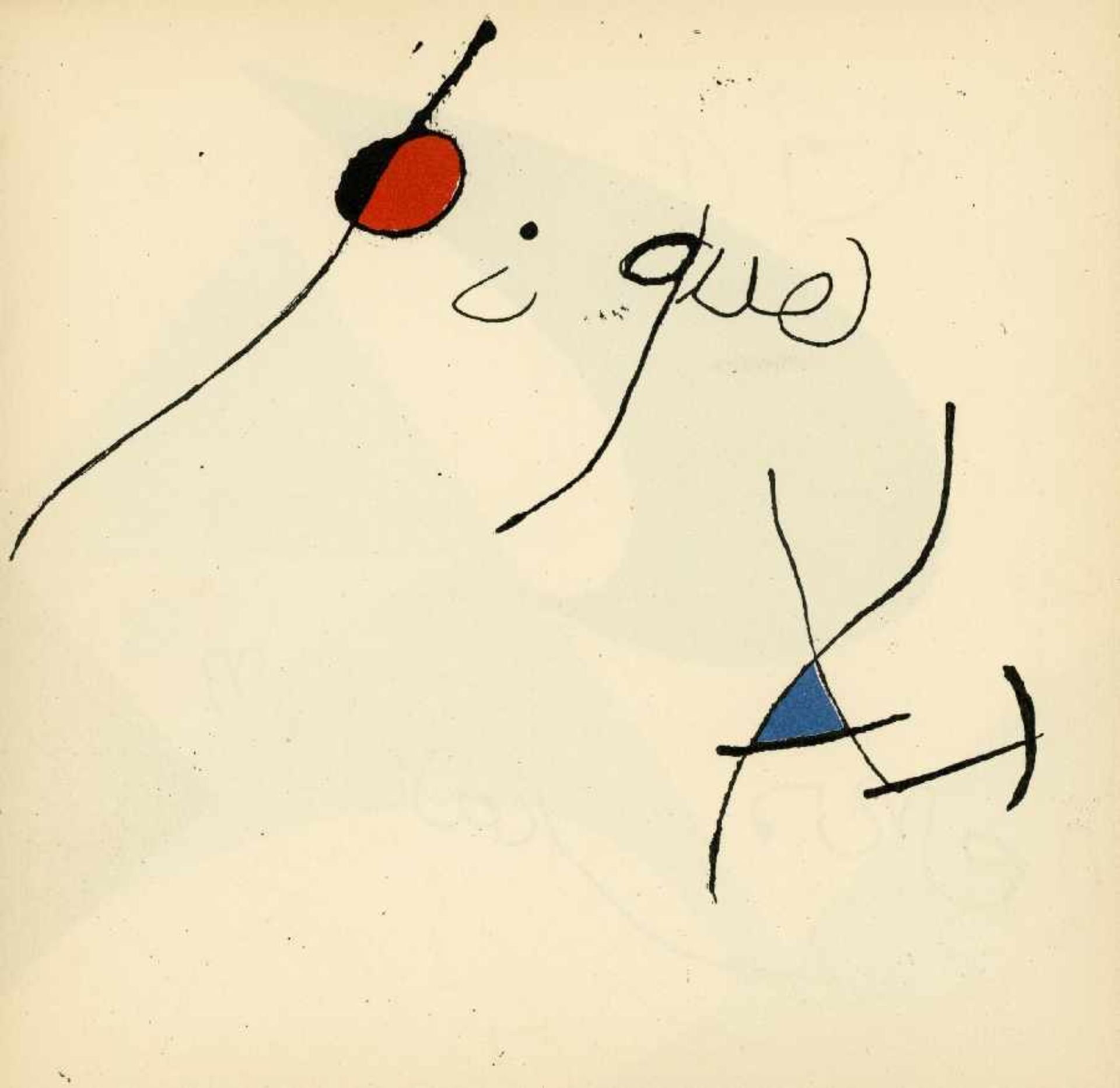 Calder, Tapies, Miro Drei Kataloge der Galerie Sala Pelaires/Palma de Mallorca Calder 1972, Tapies - Bild 7 aus 8