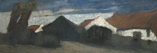Constant Permeke Umkreis/Werkstatt 1886 - 1952 Paysage flamande Öl auf Lwd, doubliert, ca. 1940; H