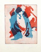Markus Prachensky 1932 Informelle Komposition Farbaquatinta auf Papier, 1963; H 304 mm, B 247 mm;