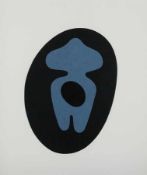 Hans (Jean) Arp 1886 Straßburg - 1966 Basel Sans titre Collage in schwarzem und blauem Karton über