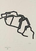 Eduardo Chillida 1924 San Sebastian Egimen Lithografie auf Japanpapier; H 210 mm, B 290 mm; schwer