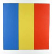 Ellsworth Kelly 1923 Newburgh, New York - 2015 Spencertown, New York Blue Yellow Red Siebdruck auf