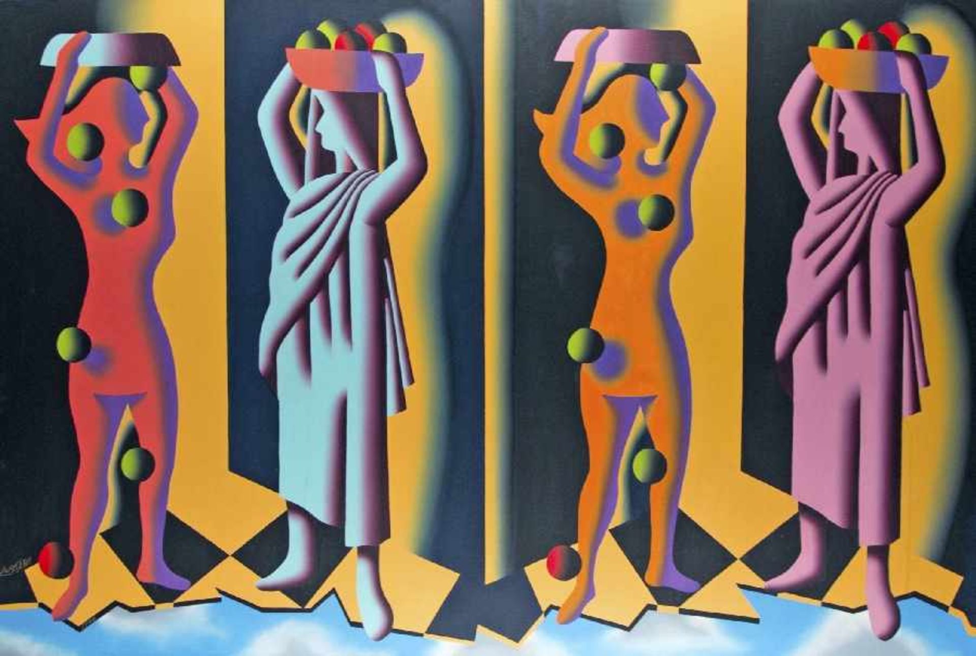 Mark Kostabi 1960 Los Angeles Studium an der California State University Fullerton; 1992