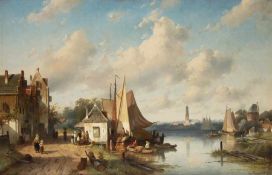 Charles Leickert 1816 Brüssel - 1907 Mainz Belgischer Maler des Realismus; privater Mal- und