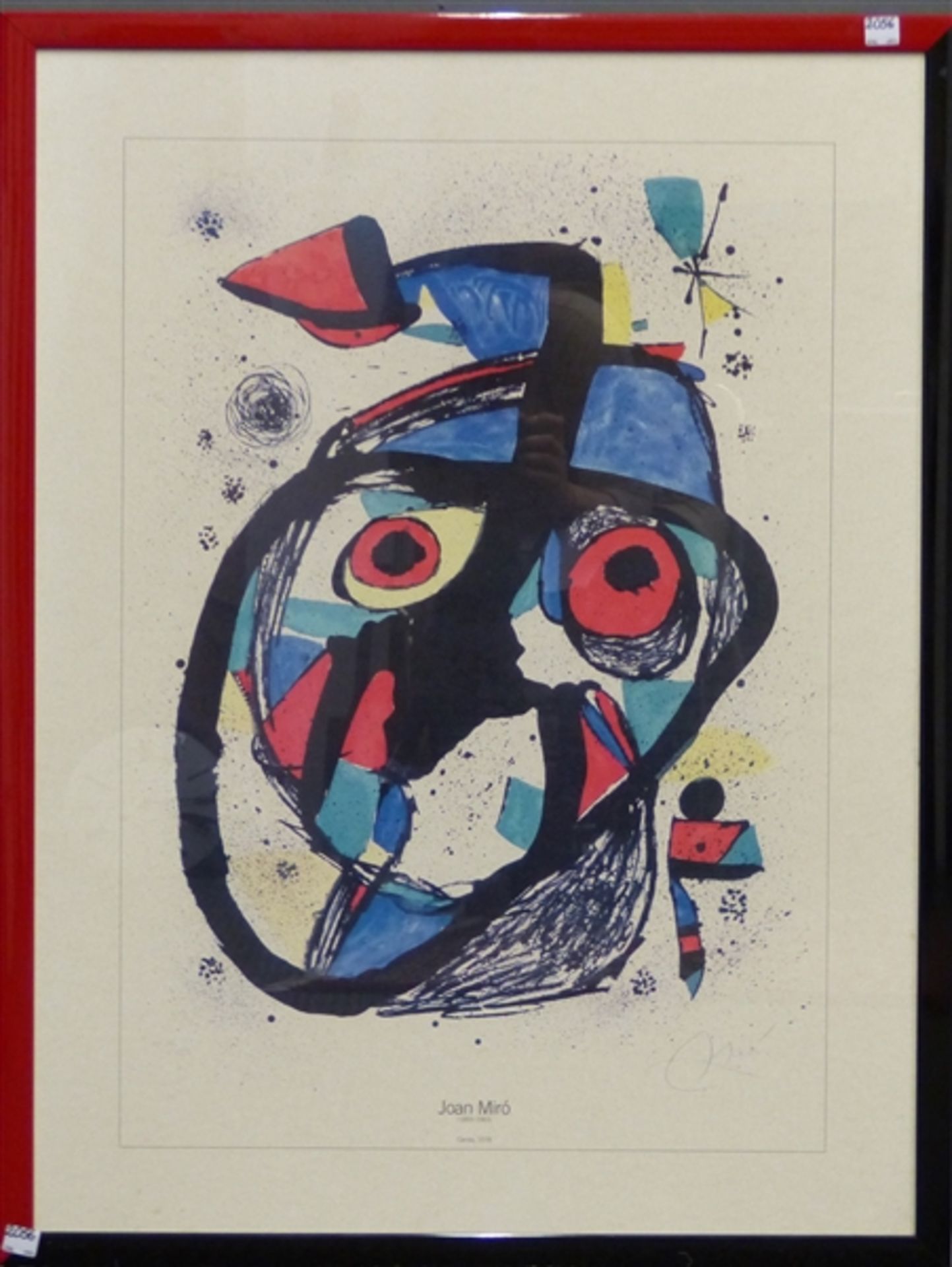 Druckgraphik Joan Miro (1893 - 1983), "Carota" - 1978, rechts unten bezeichnet, 67 x 47 cm, im
