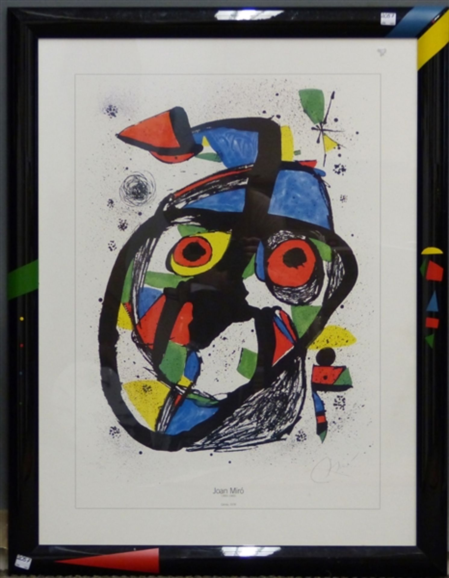 Druckgraphik Joan Miro (1893 - 1983), "Carota" - 1978, rechts unten bezeichnet, 67 x 47 cm, im