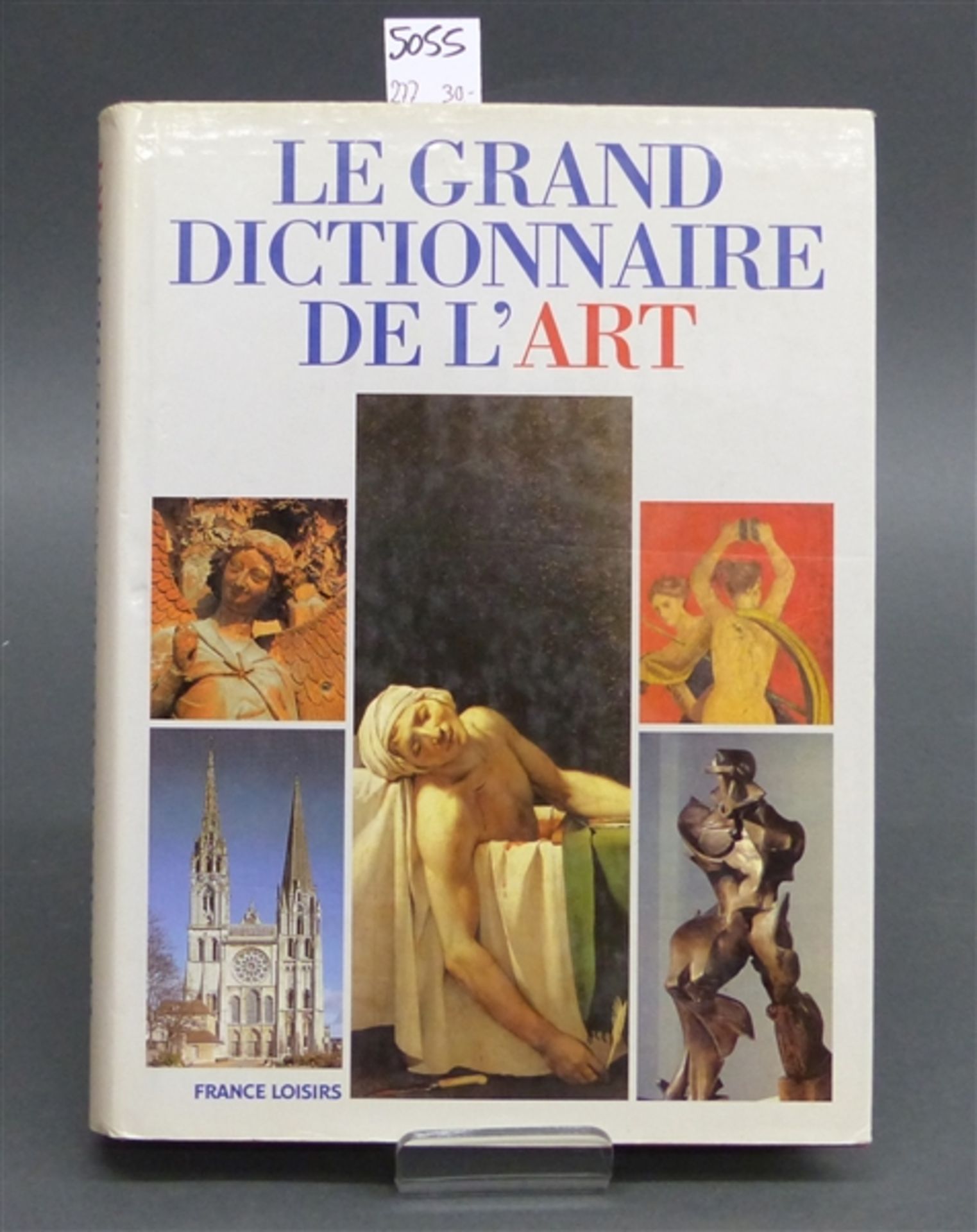 Buch le Grand Dictionnaire de l'Art, France Loisivs, Alphabetisiert, illustriert,