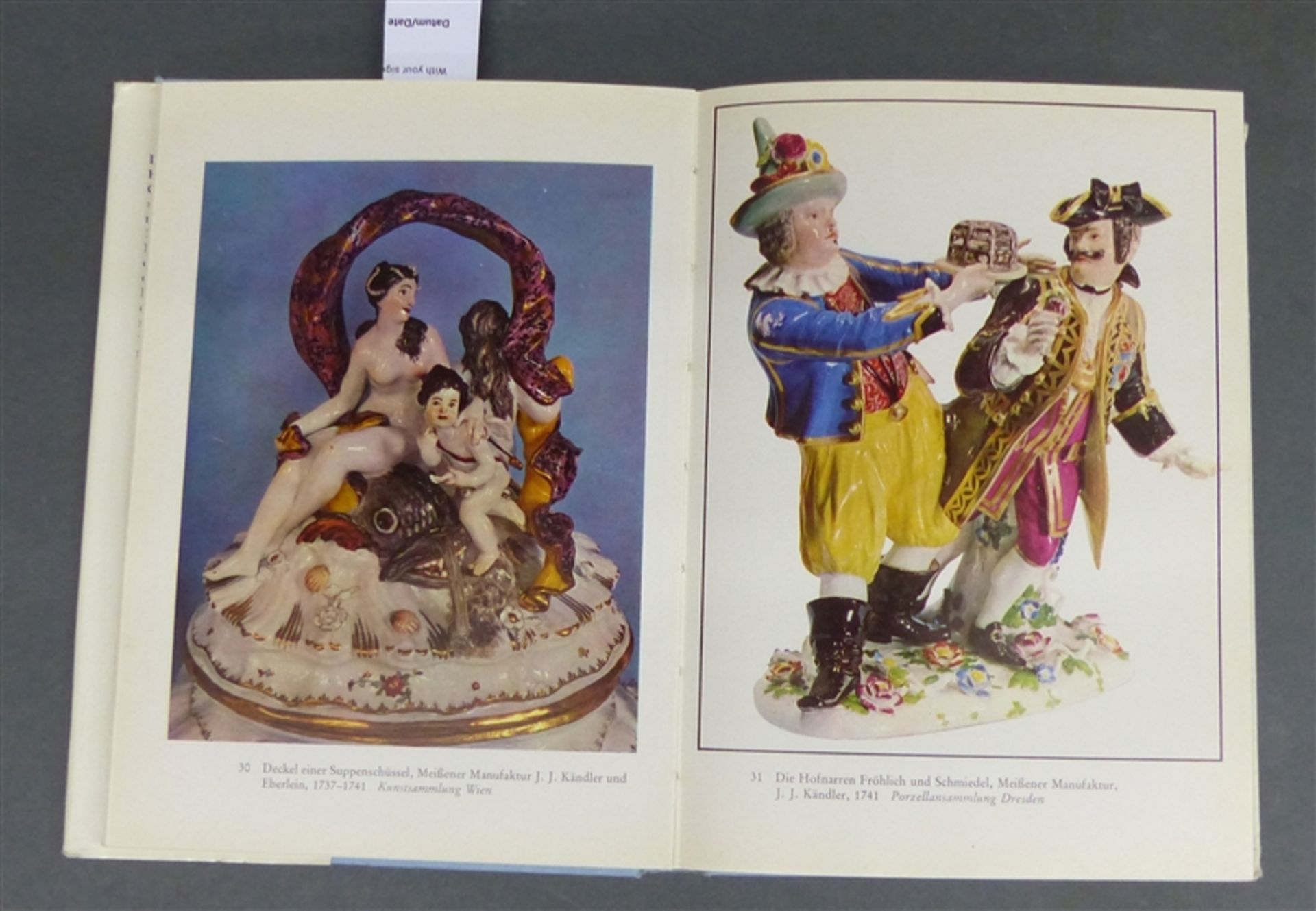Buch Europäisches Porzellan von Mina Bacci, Schuler Verlagsgesellschaft, mit farbigen Abbildungen,